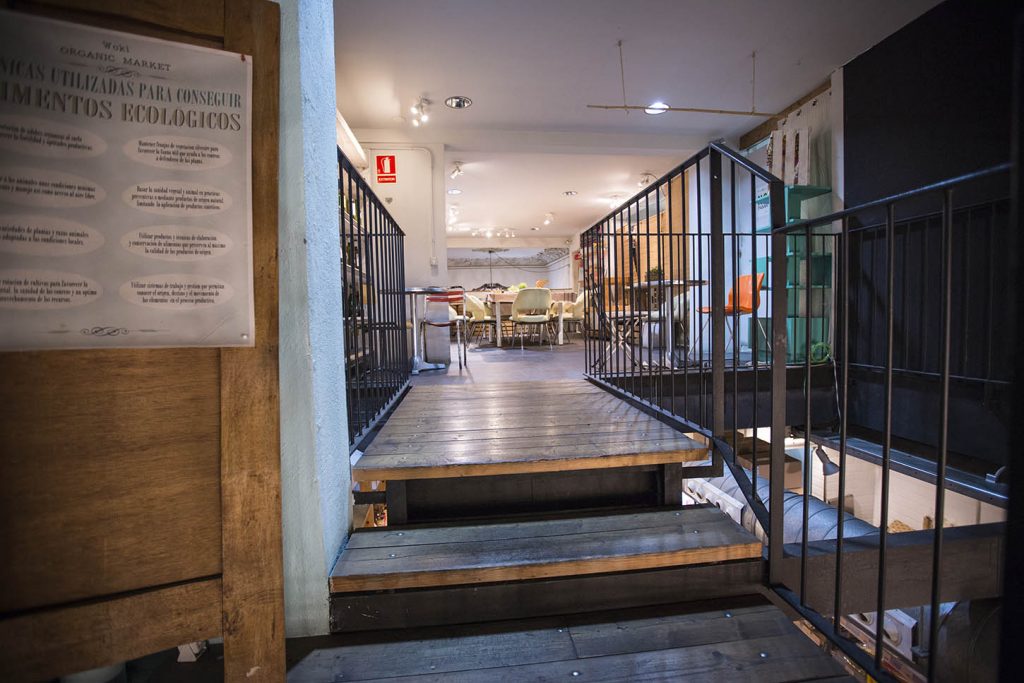 Barcelona Tribu Woki organic market