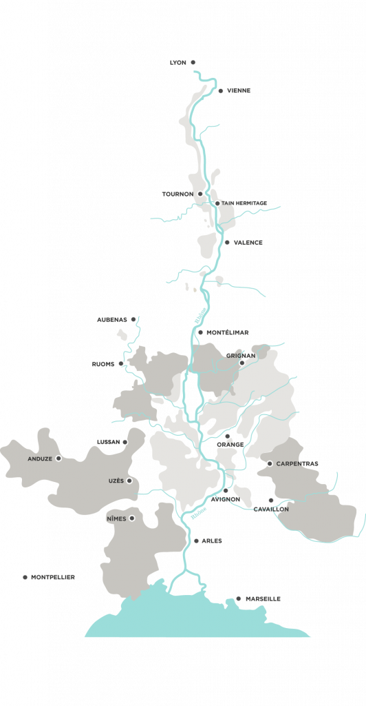 Route des vins du rhone road trip viticole