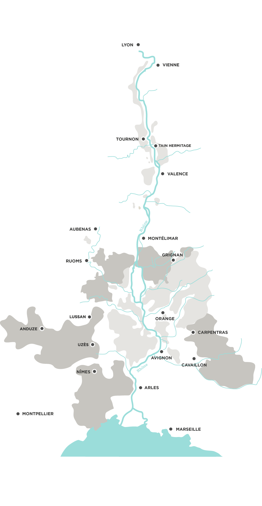 Route des vins du rhone road trip viticole